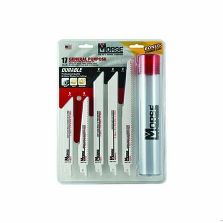 MORSE General Purpose Kit, 18 Pieces, Bi-Metal RBKITGP01